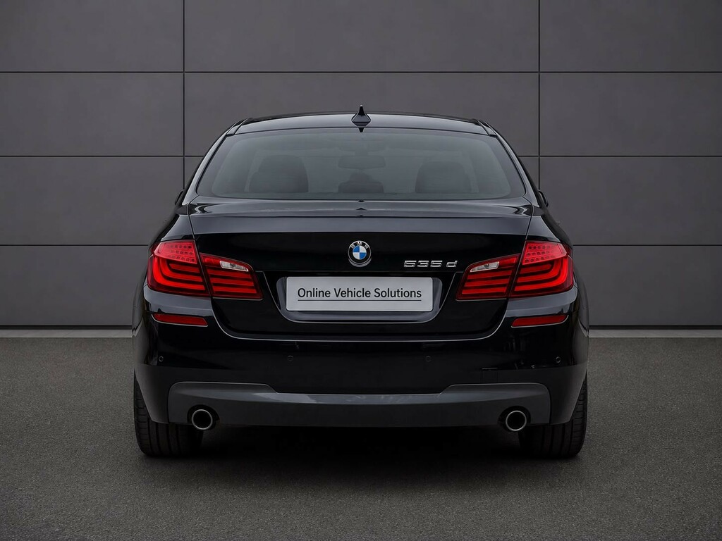 BMW 5 Series Saloon 3.0 535D M Sport Saloon 2013 Black #4