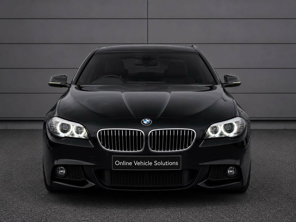 BMW 5 Series Saloon 3.0 535D M Sport Saloon 2013 Black #5