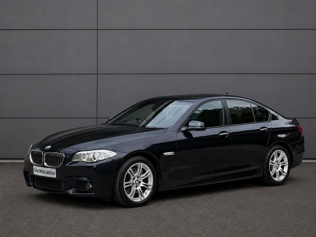 BMW 5 Series Saloon 3.0 535D M Sport Saloon 2013 Black #6