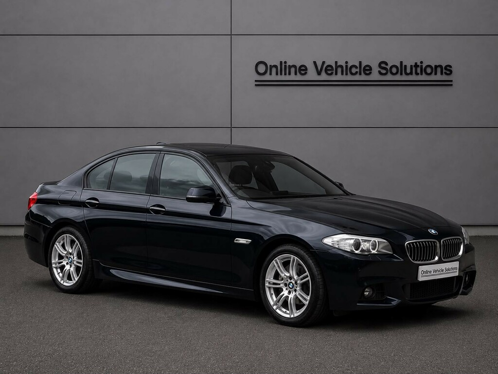 BMW 5 Series Saloon 3.0 535D M Sport Saloon 2013 Black