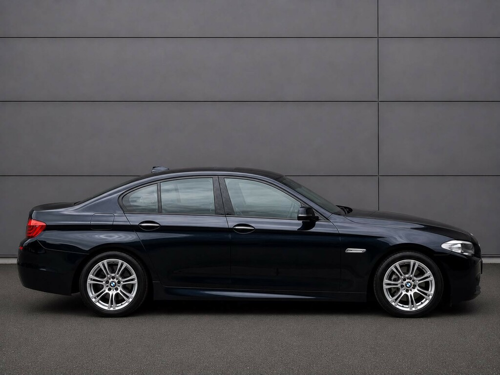 BMW 5 Series Saloon 3.0 535D M Sport Saloon 2013 Black #2