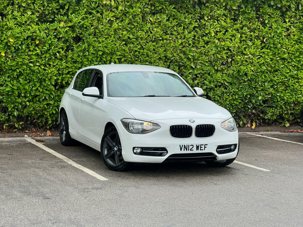 BMW 1 Series Sport White