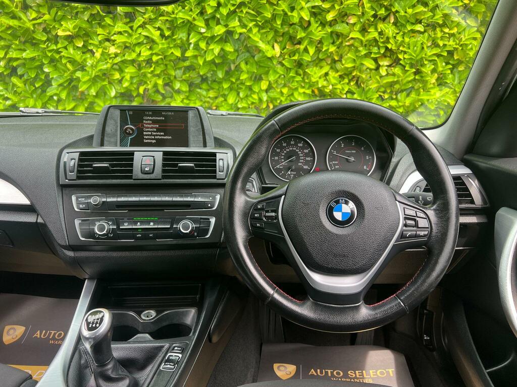 BMW 1 Series Efficientdynamics Red #10