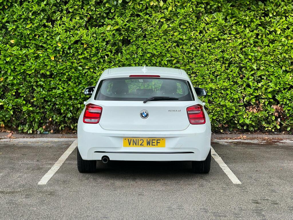 BMW 1 Series Sport White #6
