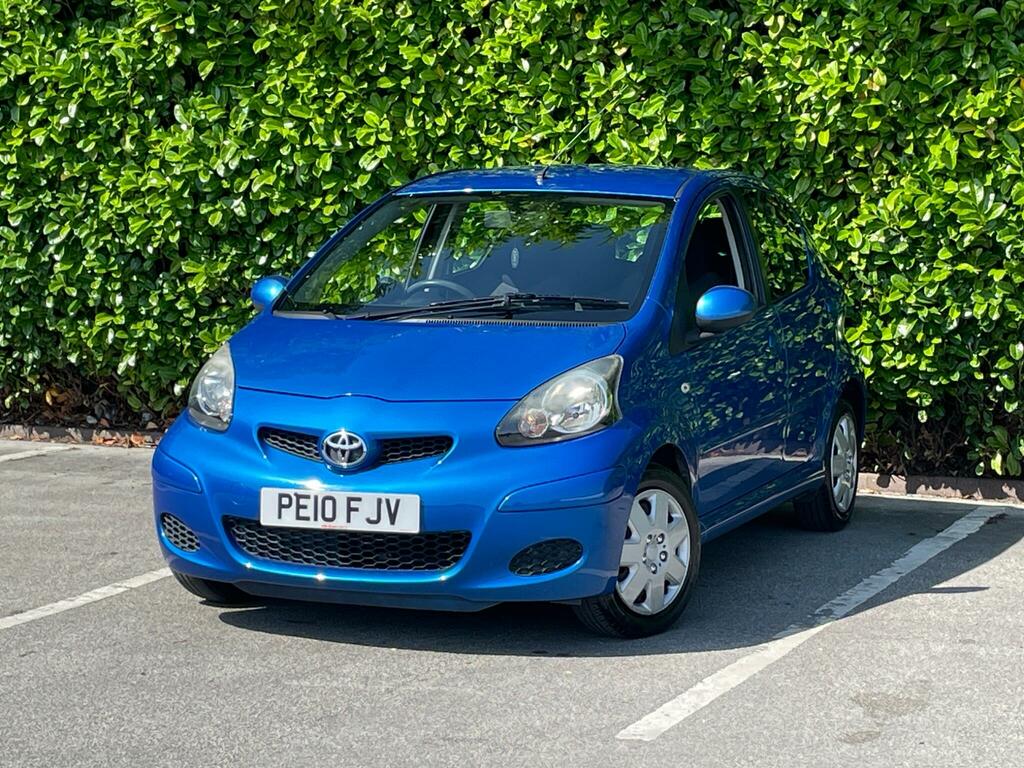Toyota Aygo Blue Blue #3