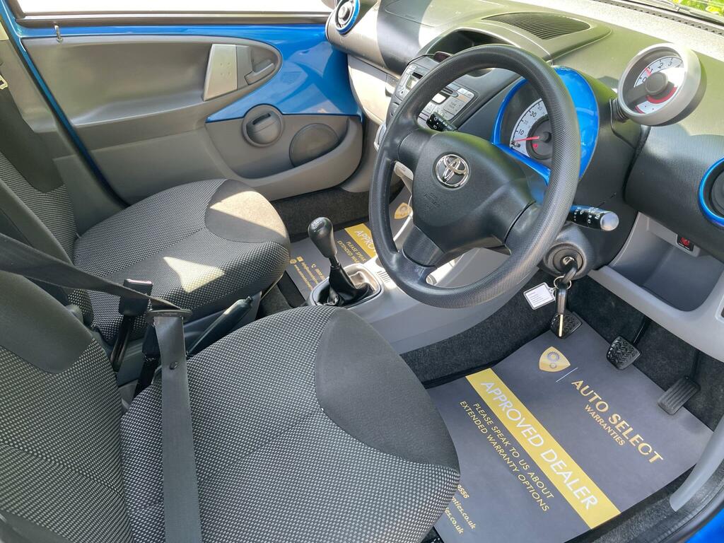 Toyota Aygo Hatchback Blue #14