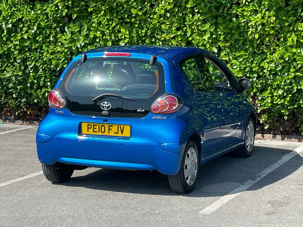 Toyota Aygo Hatchback Blue #8