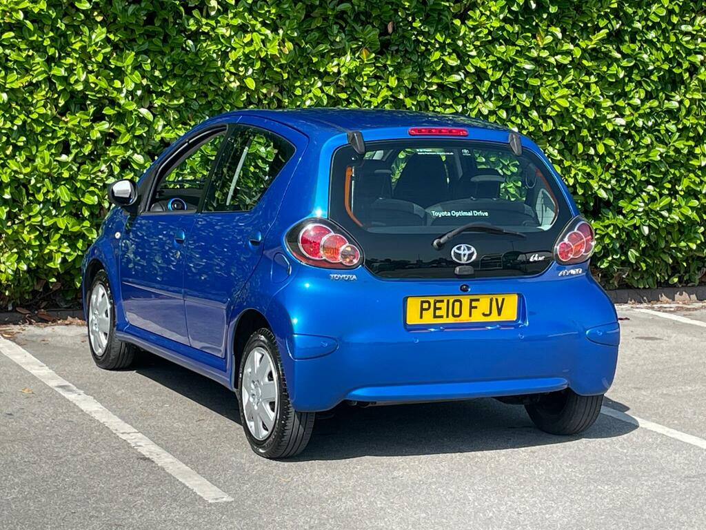 Toyota Aygo Blue Blue #4