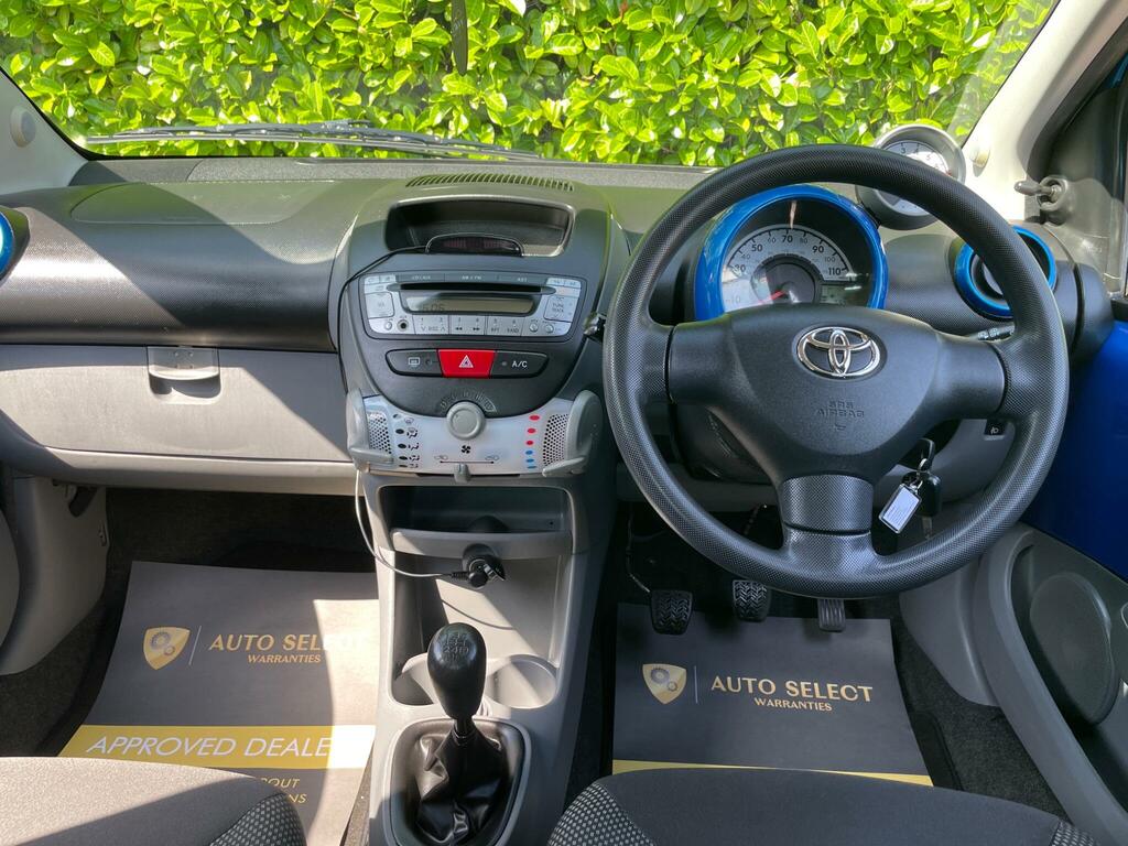 Toyota Aygo Hatchback Blue #11
