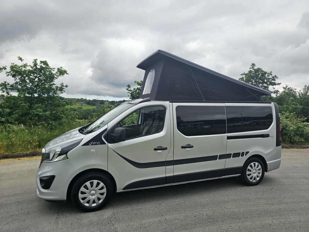 Vauxhall Vivaro 1.6 Cdti Sportive Pop Top Campervan Silver