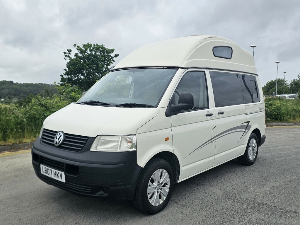 Volkswagen Campervan 2 Berth Camper Vw White #13