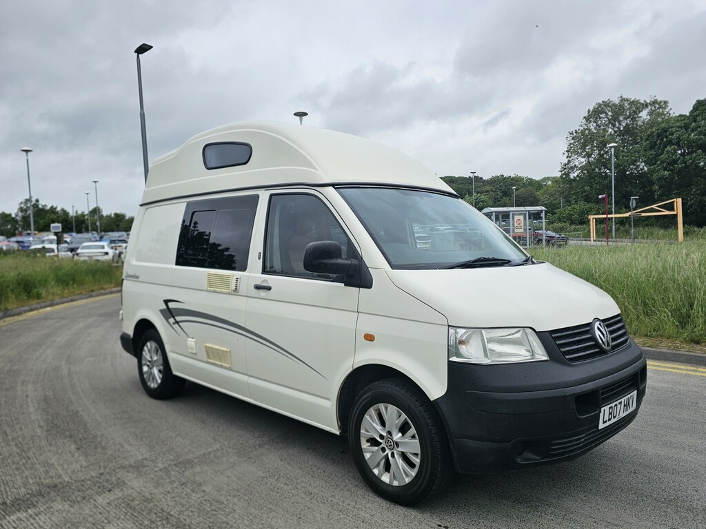 Volkswagen Campervan 2 Berth Camper Vw White #9
