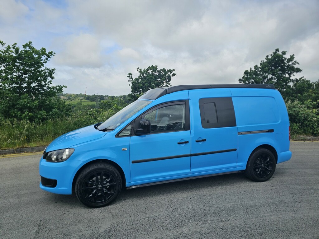 Volkswagen Caddy Maxi 1.6 Tdi Dsg Blue #8