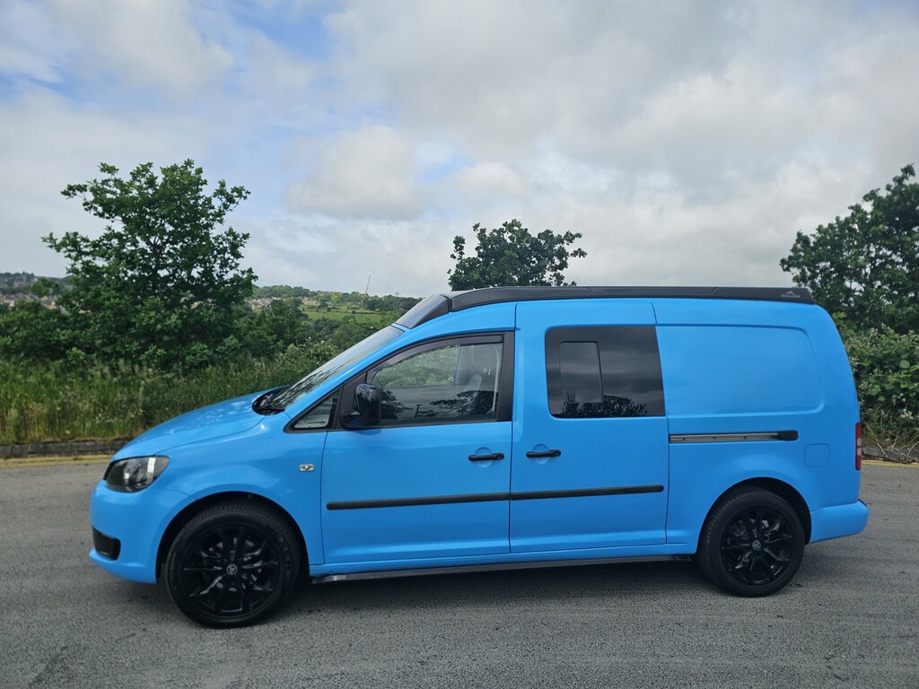 Volkswagen Caddy Maxi 1.6 Tdi Dsg Blue #14