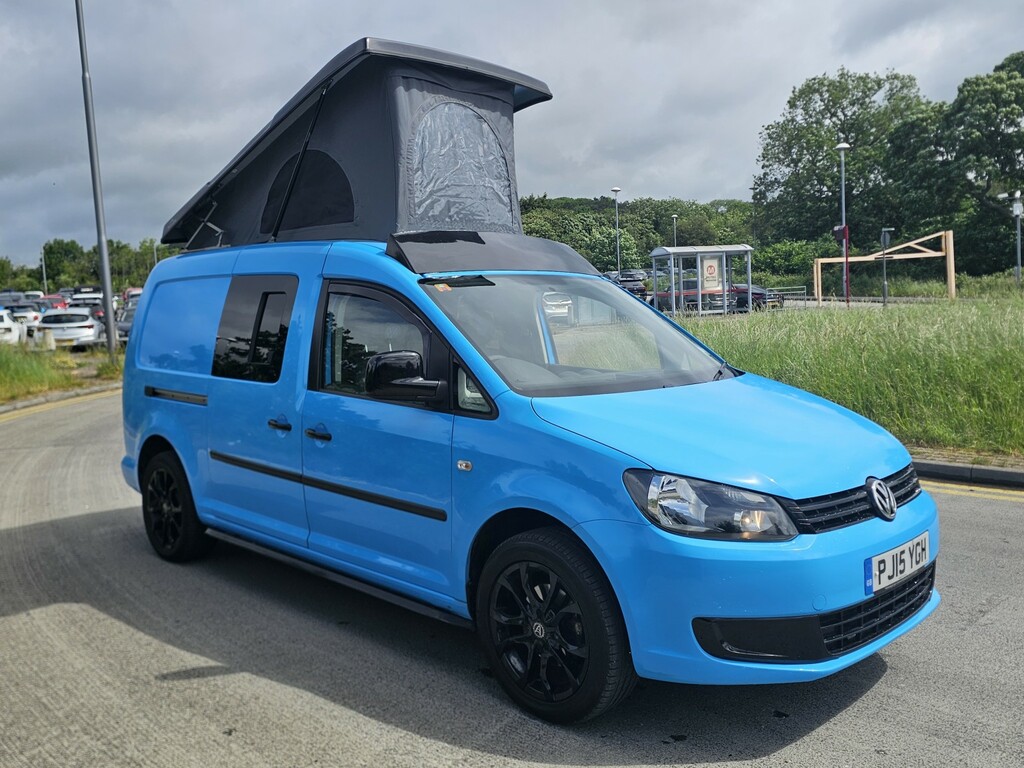 Volkswagen Caddy Maxi 1.6 Tdi Dsg Blue #20