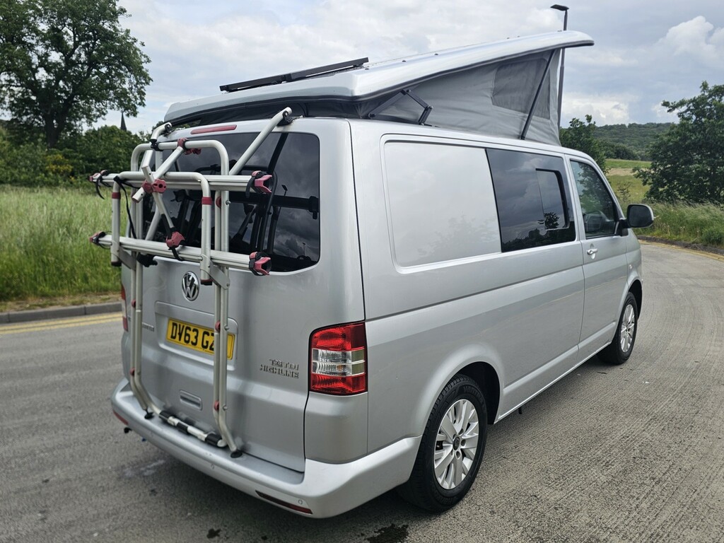 Volkswagen Campervan T6 Highline Campervan 2.0 Tdi Pop Top Silver #3
