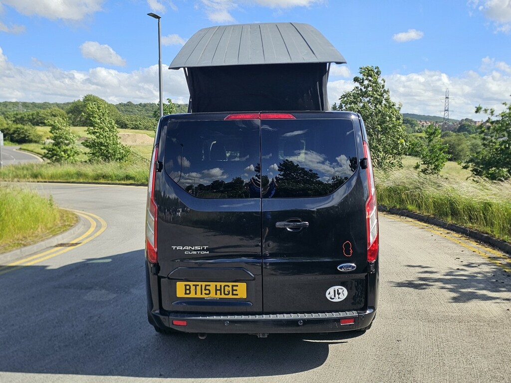 Ford Transit Custom 2.2 Tdci Limited Hi Lo Pop Top Stealth Campervan Black #6