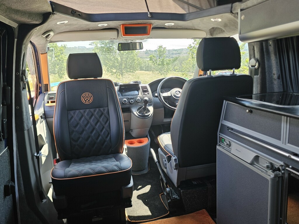 Volkswagen Campervan 1.9 Tdi Pop Top Campervan Blue #4