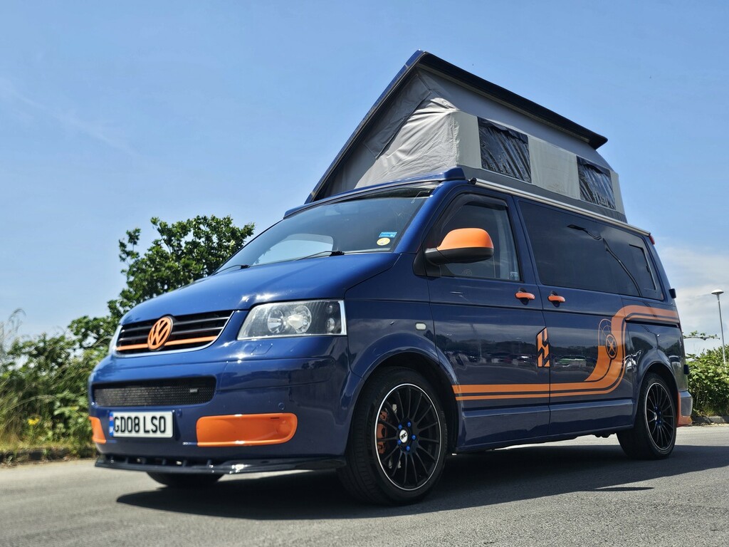 Volkswagen Campervan 1.9 Tdi Pop Top Campervan Blue #6