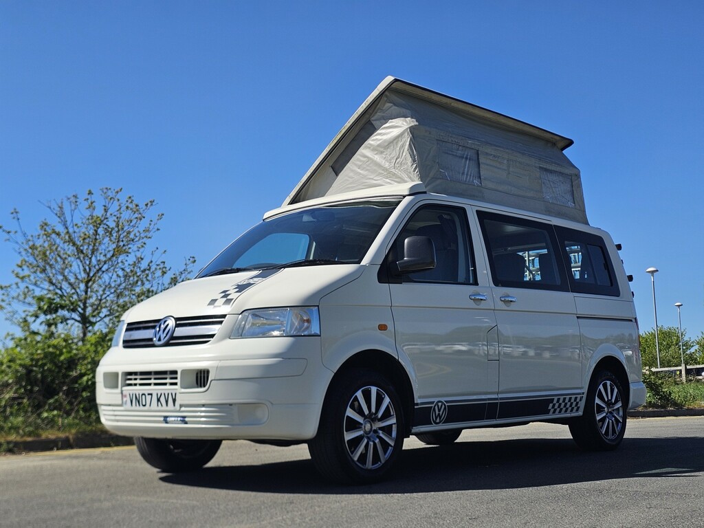 Volkswagen Campervan 1.9 Tdi Pop Top Campervan White #5
