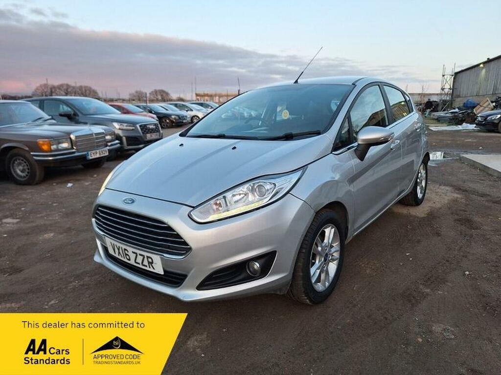 Ford Fiesta Hatchback 1.0 Zetec Euro 5 Ss 201616 VX16ZZR Silver #3
