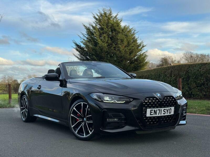 BMW 4 Series Convertible 2.0 420I M Sport Euro 6 Ss EN71SYO Black #5