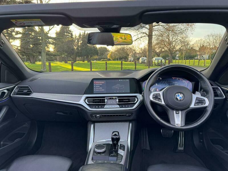 BMW 4 Series Convertible 2.0 420I M Sport Euro 6 Ss EN71SYO Black #6