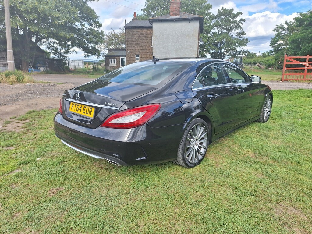 Mercedes-Benz CLS Saloon 3.0 Cls350 V6 Bluetec Amg Line Coupe Di Black #4