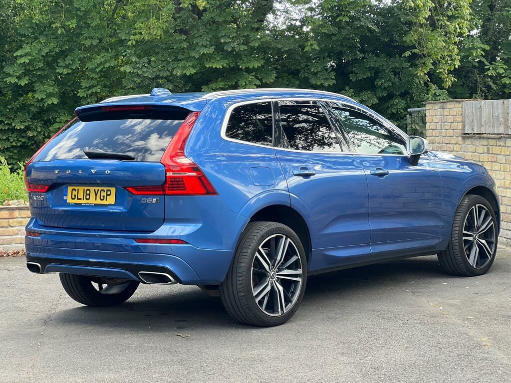 Volvo XC60 Suv 2.0 R-design Pro D5 Powerpulse Awd 2018 GL18YGP Blue #3