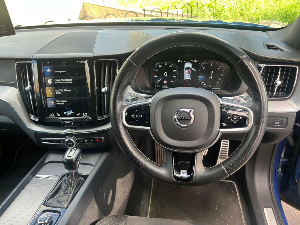 Volvo XC60 Suv 2.0 R-design Pro D5 Powerpulse Awd 2018 GL18YGP Blue #6