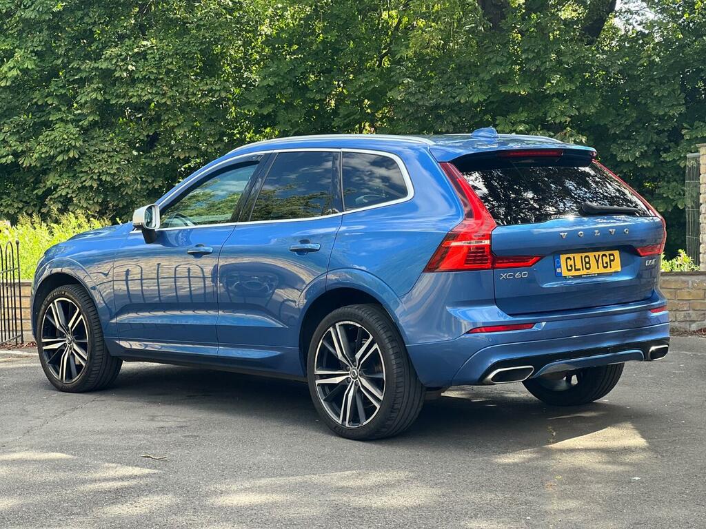 Volvo XC60 Suv 2.0 R-design Pro D5 Powerpulse Awd 2018 GL18YGP Blue #4