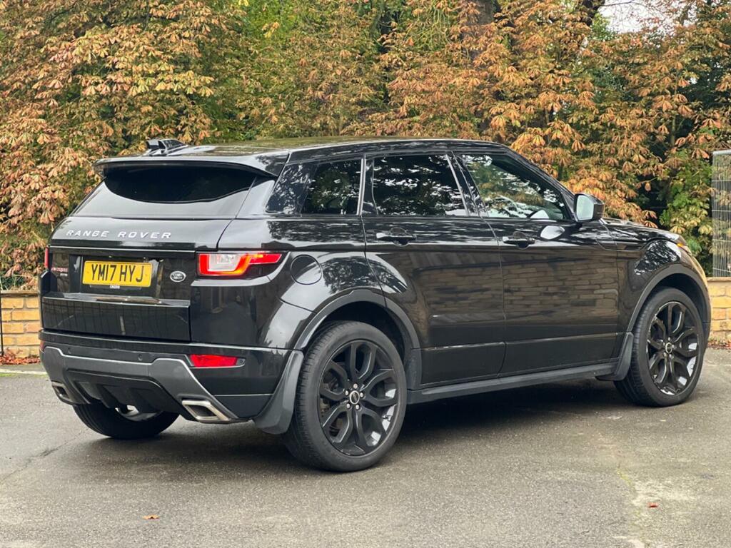 Land Rover Range Rover Evoque Suv 2.0 Td4 Hse Dynamic 2017 YM17HYJ Black #3