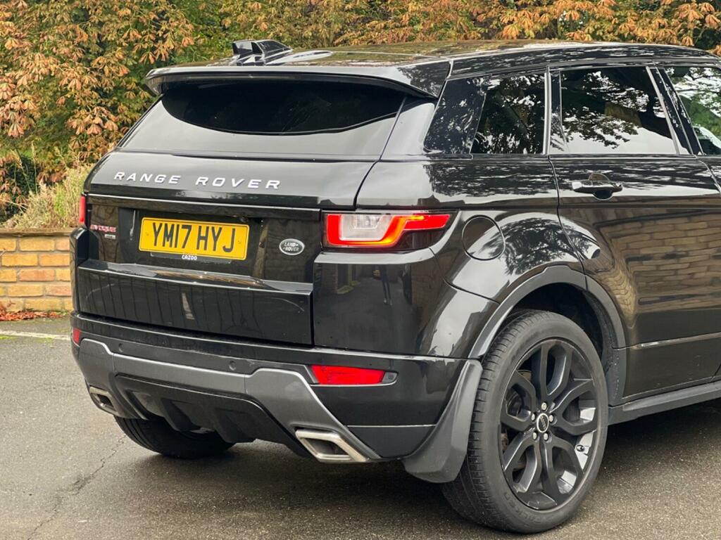 Land Rover Range Rover Evoque Suv 2.0 Td4 Hse Dynamic 2017 YM17HYJ Black #4