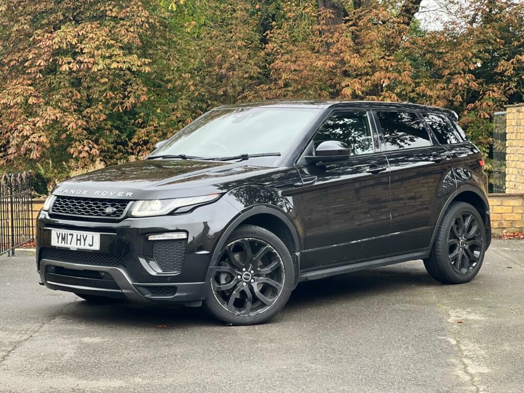 Land Rover Range Rover Evoque Suv 2.0 Td4 Hse Dynamic 2017 YM17HYJ Black