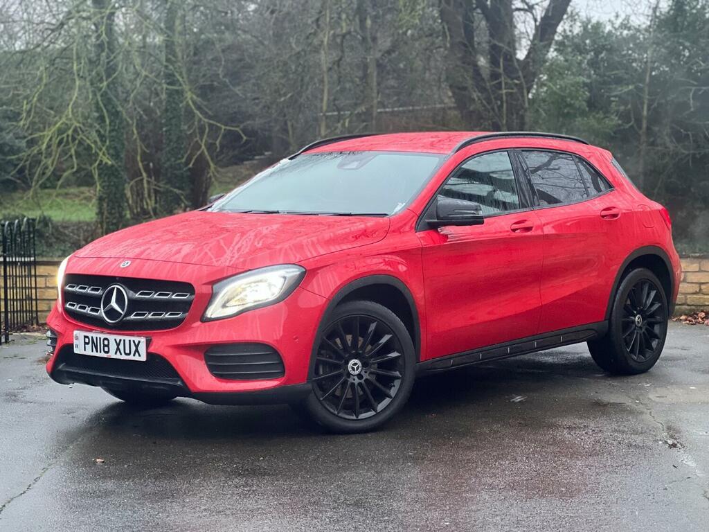 Mercedes-Benz GLA Class Suv 2.1 Gla220d Amg Line 2018 PN18XUX Red