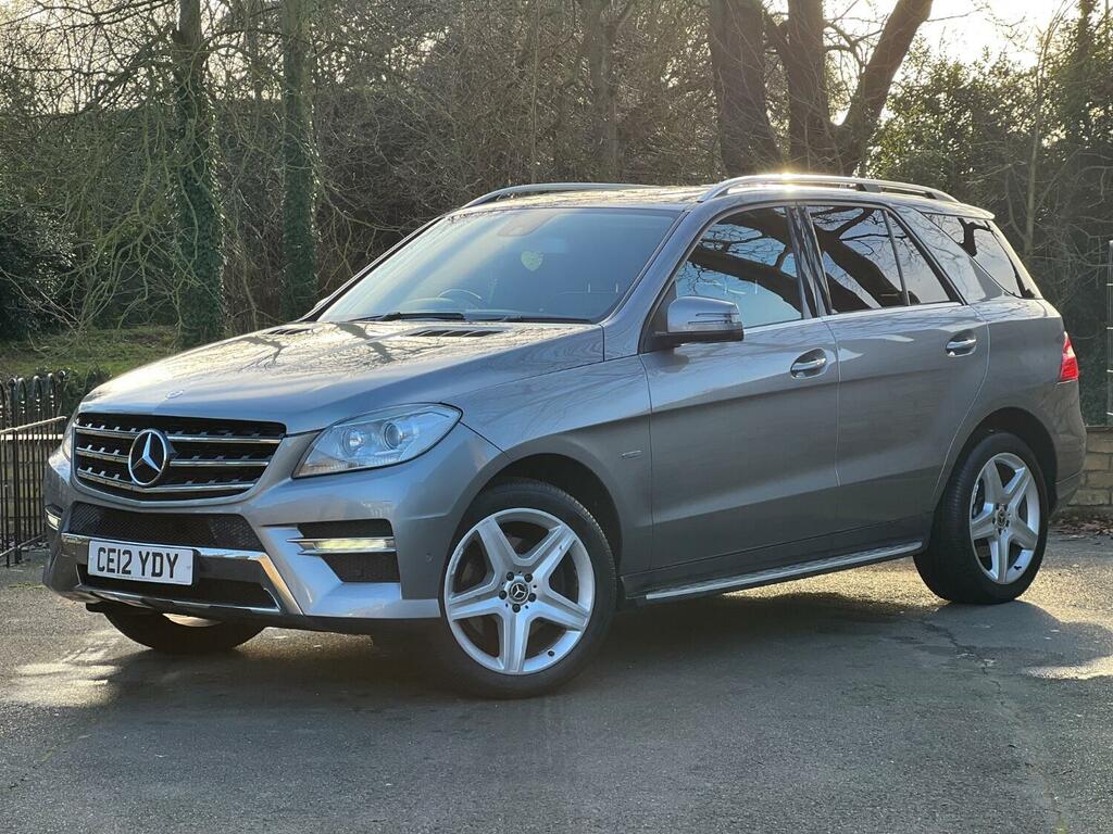 Mercedes-Benz M Class Suv 3.0 Ml350 V6 Bluetec Sport 2012 Silver