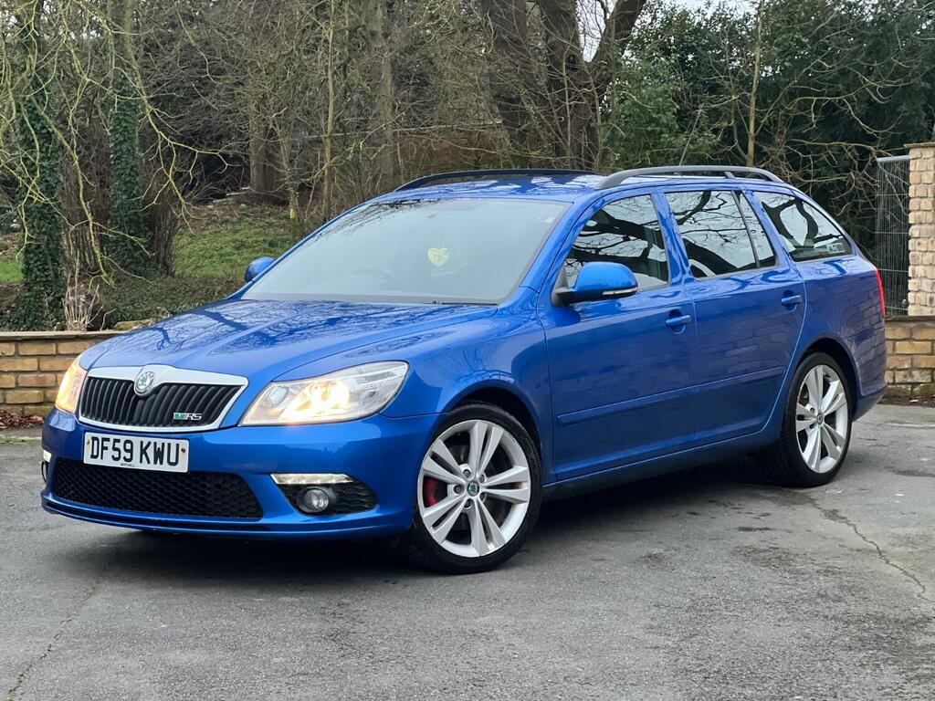 Skoda Octavia Estate 2.0 Tdi Vrs 2010 Blue