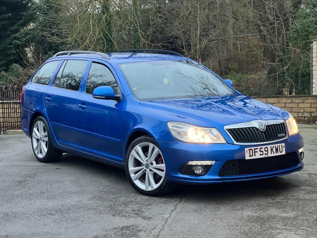 Skoda Octavia Estate 2.0 Tdi Vrs 2010 Blue #2