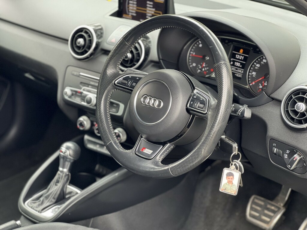 Audi A1 Hatchback 1.6 Tdi S Line 2016 Black #4