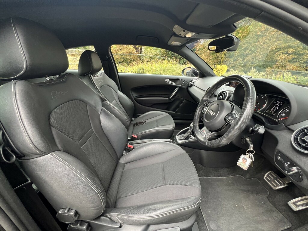 Audi A1 Hatchback 1.6 Tdi S Line 2016 Black #5