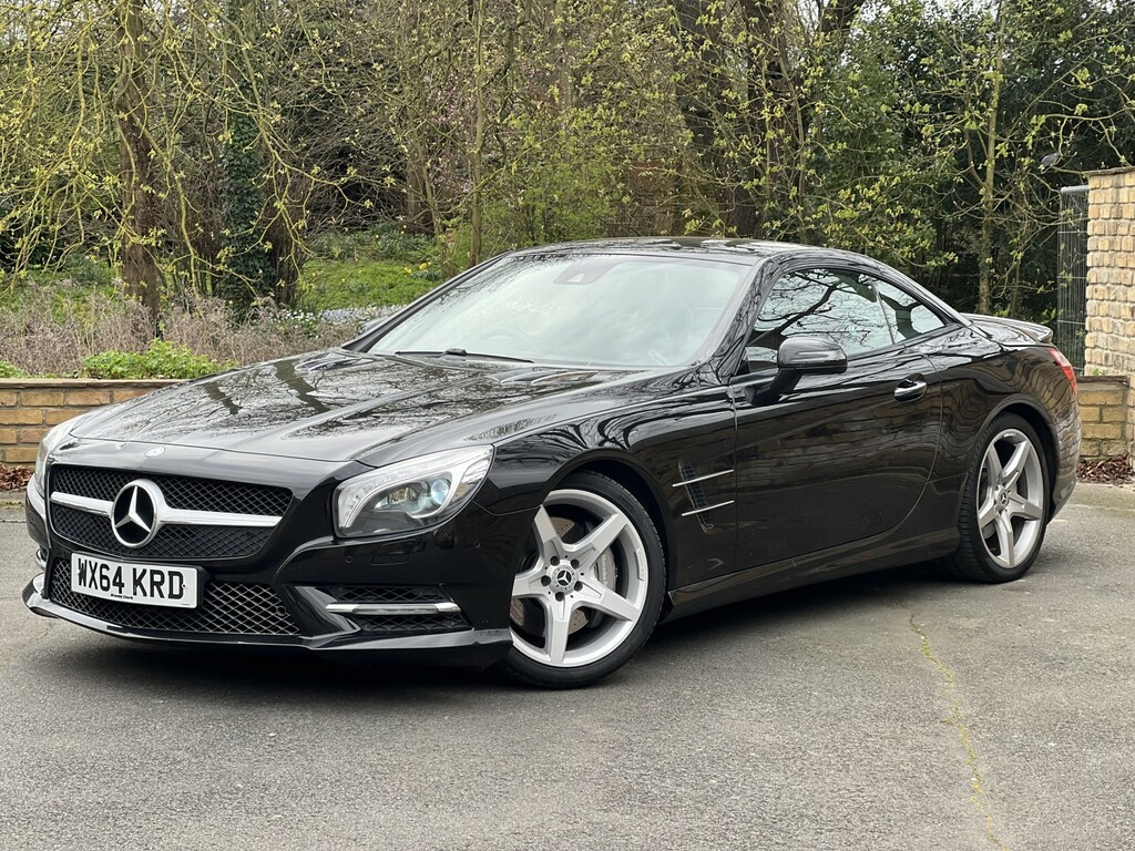 Mercedes-Benz SL Class Convertible 3.5 Sl350 Amg Sport 2014 Black #6