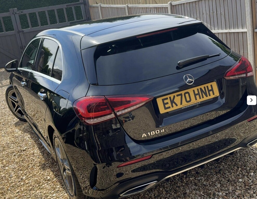 Mercedes-Benz A Class 1.5 A180d Amg Line Black #6