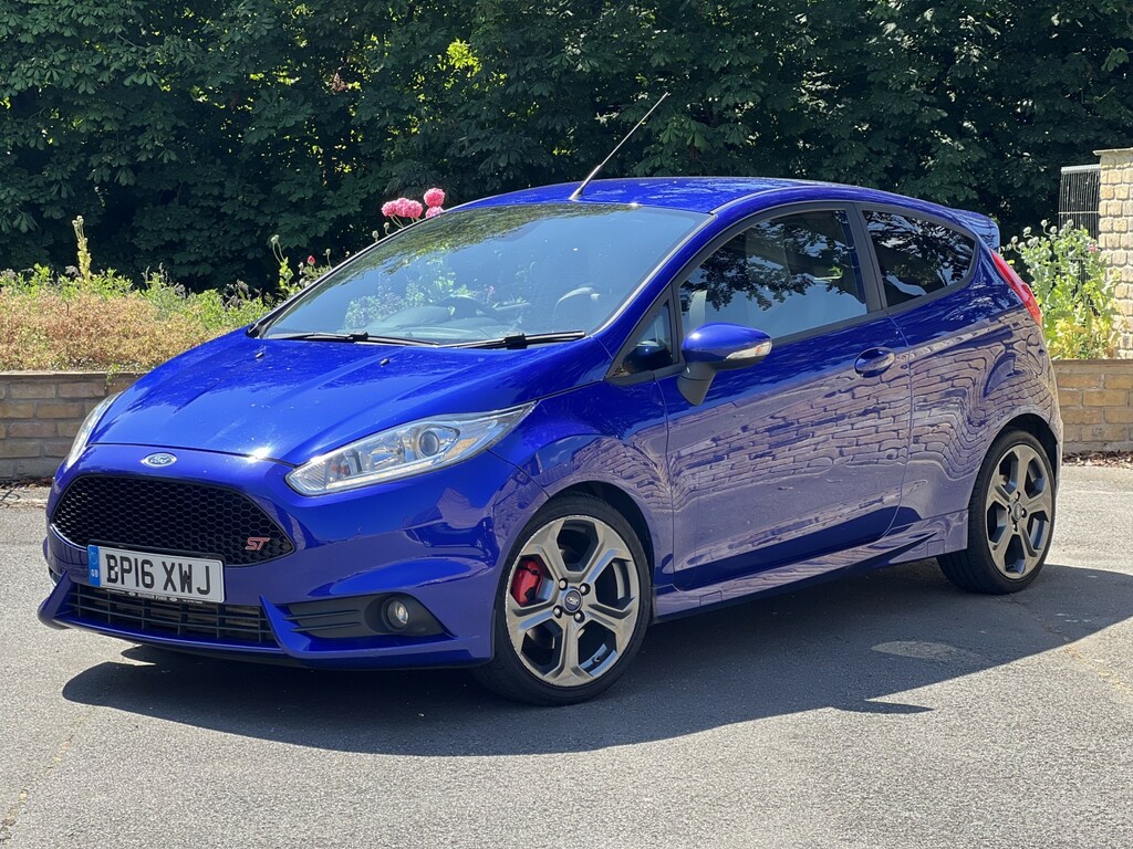 Ford Fiesta Hatchback 1.6 T Ecoboost St-2 2016 BP16XWJ Blue