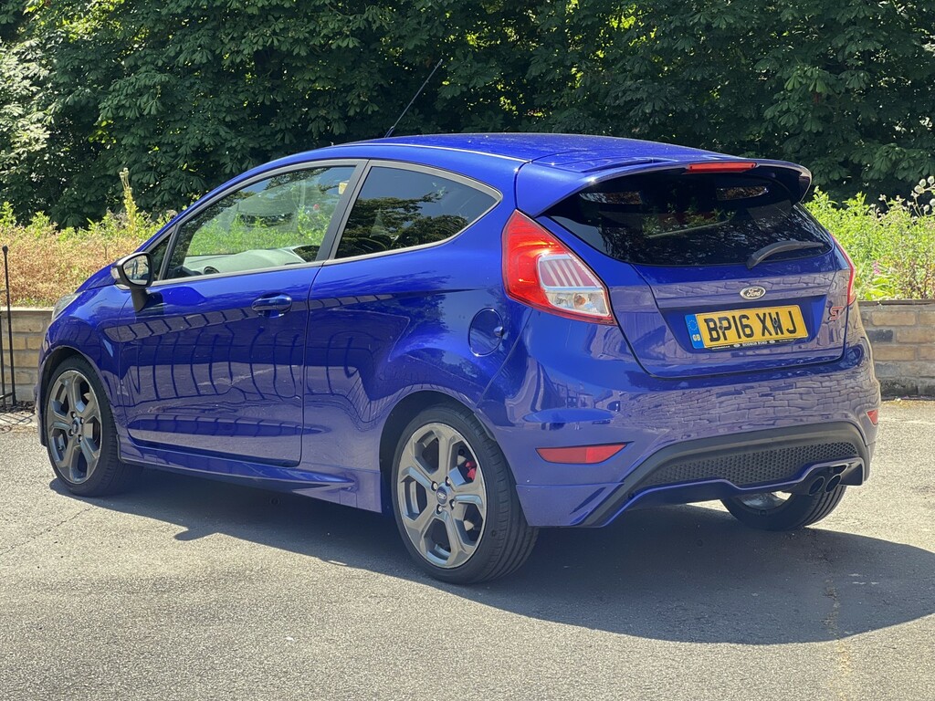 Ford Fiesta Hatchback 1.6 T Ecoboost St-2 2016 BP16XWJ Blue #4