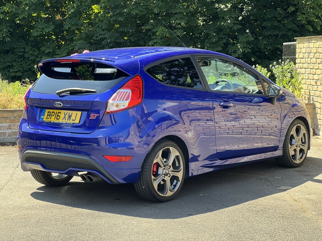 Ford Fiesta Hatchback 1.6 T Ecoboost St-2 2016 BP16XWJ Blue #3