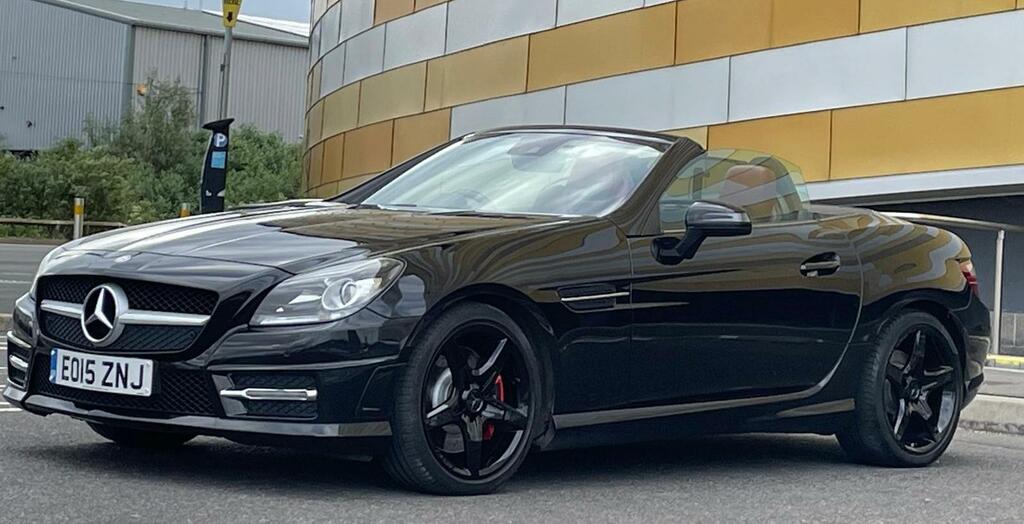 Mercedes-Benz SLK 2.1 Slk250 Cdi Amg Sport Convertible G- Black #5