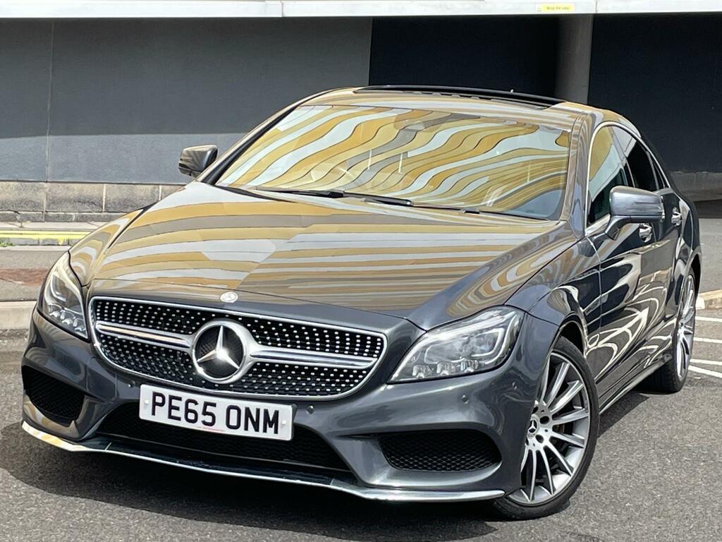 Mercedes-Benz CLS 2.1 Cls220d Amg Line Premium Coupe G- Grey #4