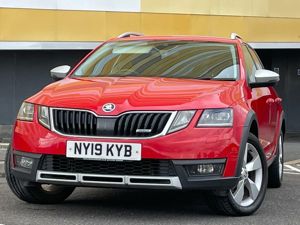 Skoda Octavia Scout Red