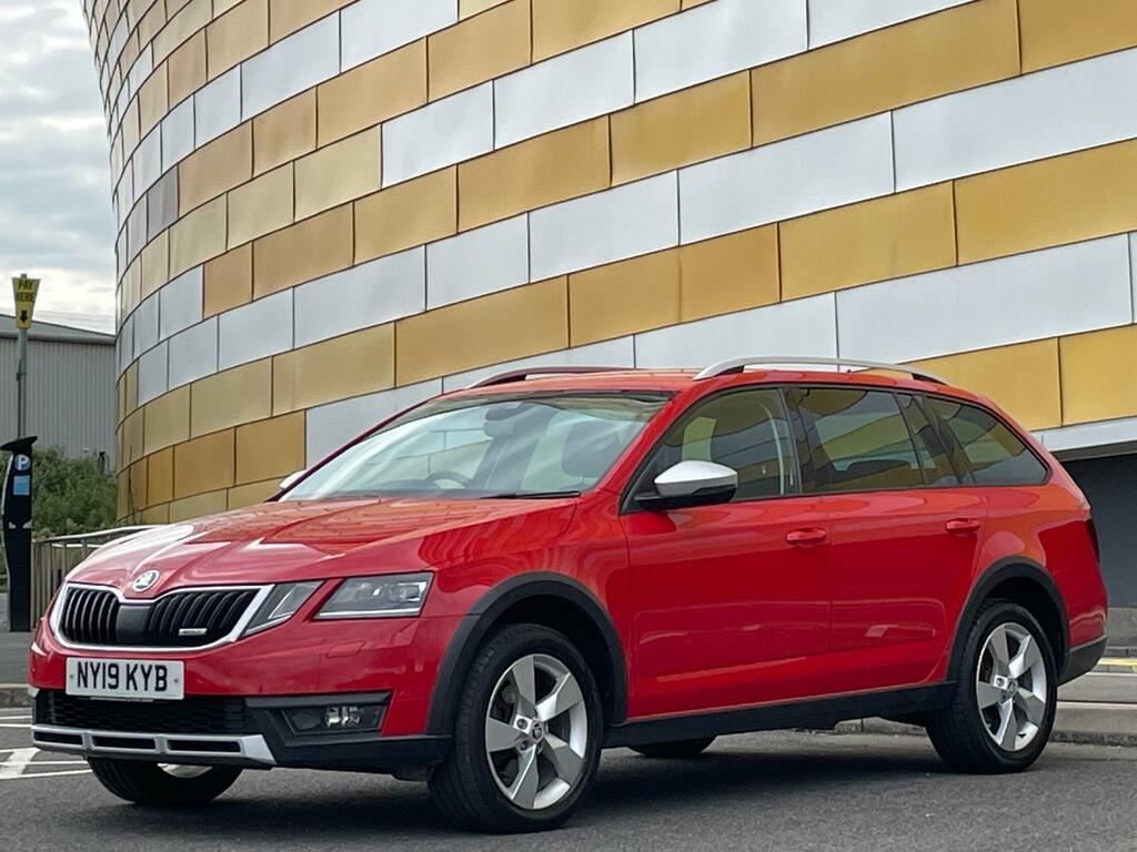 Skoda Octavia Scout Red #4