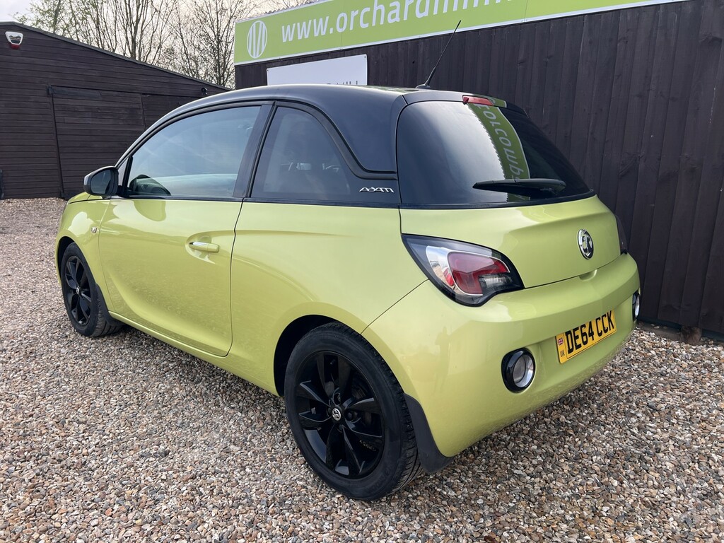 Vauxhall Adam Hatchback 1.4 16V Jam 2014 DE64CCK Green #4